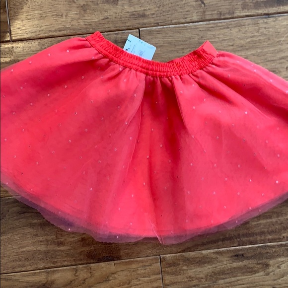 NWT Janie and Jack 18-24 red tulle skirt - Picture 3 of 3